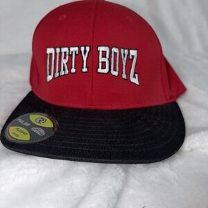 Dirty Boyz Pulse Flex fit Hat Sm/Med Grunge Streetwear Y2K Flat Bill Urban NWT